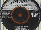 EDDIE COCHRAN   SOMETHIN' ELSE b/w BOLL WEEVIL SONG   UK LONDON 7