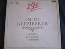SAXF 5001/4 - KLEMPERER / BRAHMS 4 symphonies / 1st ED ORIG. FRENCH BOX 4 LP
