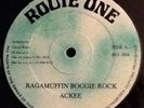 ACKEE - Ragamuffin Boogie Rock. Rare Digi 12'. Route One UK. Lick Them OG