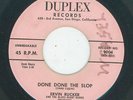 New Breed R&B Rocker / Mad Mike   Ervin Rucker - Done, Done the slop  {Duplex}