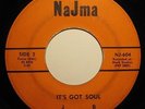 J YOUNG & B HILL   NAJMA 604   funk / northern / deep soul 45 RARE *Listen*