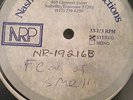 Fear of Smell LP comp TEST PRESS ACETATE Born Against Rorschach Moss Icon Infest