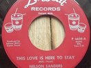 NELSON SANDERS This Love Is Here To Stay on La Beat Northern Soul R&B