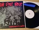 ALL OUT WAR - CONDEMNED TO SUFFER LP TEST PRESS SXE NYHC JUDGE INTEGRITY