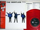 BEATLES HELP EMI EAS-70134 Japan OBI RED VINYL MONO Vinyl LP