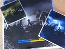 DEAD WEATHER SEA OF COWARDS LIVE LP RECORD  BLACK N BLUE VINYL + 7