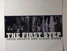 THE FIRST STEP OPEN HEARTS AND CLEAR MINDS LP CLEAR HARDCORE EDGE CHAMPION SXE