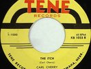 Rare Rockabilly CARL CHERRY 1959 Tene 1023 The Itch / Baby Doll NMINT- No Reserv