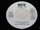 The Young Devines Aint That Sharp vocal/instrmental 45 Note Records *RARE* WLP