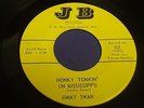 JIMMY SWAN Honky Tonkin' JB RECORDS Mobile, Alabama 1960s Country Bop 45rpm NM