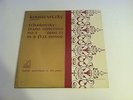 Koussevitzky Tchaikovsky Piano Concerto No. 1 OPus 23  Bodenhiem Very RARE 
