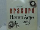 HEAVENLY ACTION (YELLOW BRICK MIX) SIGNED LIMITE EDITION / ERASURE / MUTE 12