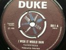 Techniques I Wish It Would Rain Orig UK Duke 7