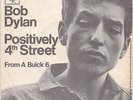 7 45 Bob Dylan - Positively 4th Street orig. German CBS RARE