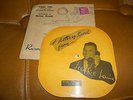 Frankie laine cardboard record (satan wears a satin gown) 1950 aprox.