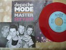 ?7? Depeche Mode Master and Servant 1984 Signierte Autogrammkarte red Vinyl PK