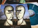 pink floyd / the division bell, blue vinyl with insert, mint, look pictures