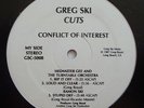 Mixmaster Gee Conflict Of Interest Lp Rare Cali Electro Rap '87 Greg Ski *HEAR*