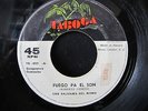 LOS SALVAJES DEL RITMO Fuego pa 45rpm PANAMA Latin Salsa Guaguanco  ???