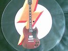 ac dc - who made who/guns for hire 1986  uncut picture disc heavy metal