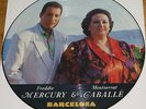 FREDDIE MERCURY - MONTSERRAT CABALLE - BARCELONA PICTURE DISC - QUEEN EXCELLENT