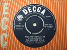 Vernons Girls - We Love The Beatles (Beatlemania), UK Decca, EX  Classic '63