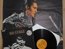 LP Elvis Presley On Stage SF 8128 UK 1970 1st issue with Sticker + Bonus Poster