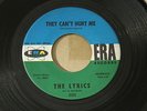 LYRICS THEY CAN'T HURT ME ERA orig US G45 GARAGE PUNK 7