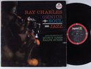 RAY CHARLES Genius + Soul=Jazz IMPULSE LP VG++