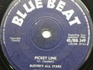 Buster's All Stars Picket Line / Eric Morris I'm The Greatest Orig UK 7