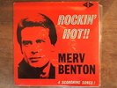 MERV BENTON Rockin' Hot  EP - W&G-E-2555 Oz garage beat