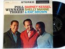 BARNEY KESSEL / SHELLEY MANNE: POLL WINNERS THREE contemporary LP / STEREO DG