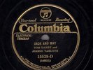 PRE-WAR HILLBILLY 78/DARBY & TARLTON  (COL 15528-D) JACK AND MAY