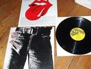 THE ROLLING STONES Sticky Fingers Record LP zipper jacket and insert.A3/B3