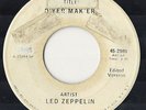 VINTAGE 1973 SUPER RARE 1 SIDED PROMO LED ZEPPELIN D'yer Mak'er DJ ONLY PROMO 45