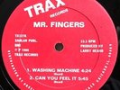 * MR FINGERS Washing Machine / Can You Feel It HOUSE TRAX WBMX Larry Heard HEAR