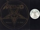VENOM - WELCOME TO HELL - HEAVY METAL LP - LYRICS SHEET - POSTER -  U.K. IMPORT