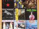 9 Heavy-Metal LP's / EP's (Overkill, Gamma Ray usw.)