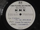 Test Pressing – FURTWANGLER / V.P.O. – R. STRAUSS: TOD UND VERKLARUNG