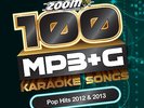 Zoom MP3+G Pop Hits 2012 & 2013 - 100 Titel - free MP3+G Player included
