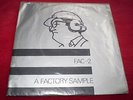 JOY DIVISION Fac 2 A FACTORY SAMPLE UK ORIG 2x7