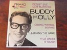 Buddy Holly EP Peggy Sue EC 81191 Coral canada Cardboard Sleeve