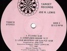 JOE R LEWIS - LOVE OF MY OWN - RARE CHICAGO HOUSE - 1987 TARGET ORIGINAL