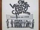 VOICES of EAST HARLEM – Right On Be Free LP Gospel Soul Funk ORIG U.S. VG++ HEAR
