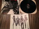 Motley Crue Leathur Records Too Fast For Love RARE Black Label Rough Shape