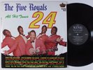 FIVE ROYALS All Hit Tunes 24 KING LP doo-wop
