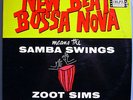 ZOOT SIMS w/AL COHN+KENNY BURRELL NEW BOSSA NOVA RARE ORIG '62 COLPIX MONO LP DG