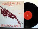 ALBERT AYLER Spiritual Unity '65 ESP MONO red label1st press w RARE booklet  M-