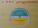 BBC TRANSCRIPTION SERVICE LP BIRD OF DAWNING (MASEFIELD) & MARIE CURIE (DOCUM')