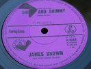 James Brown Shout  & Shimmy/Come over here on OZ Parlophone SOul R'n'B 45 EX